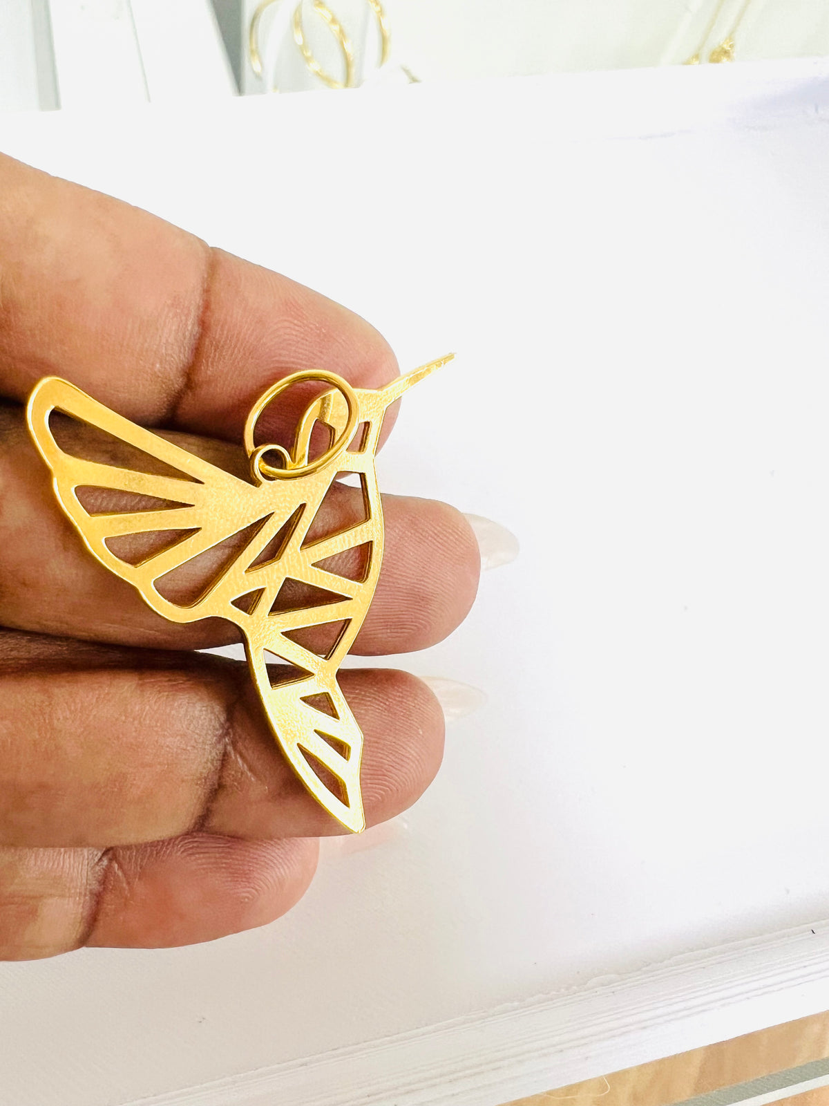 PENDENTIF COLIBRI ENVOL