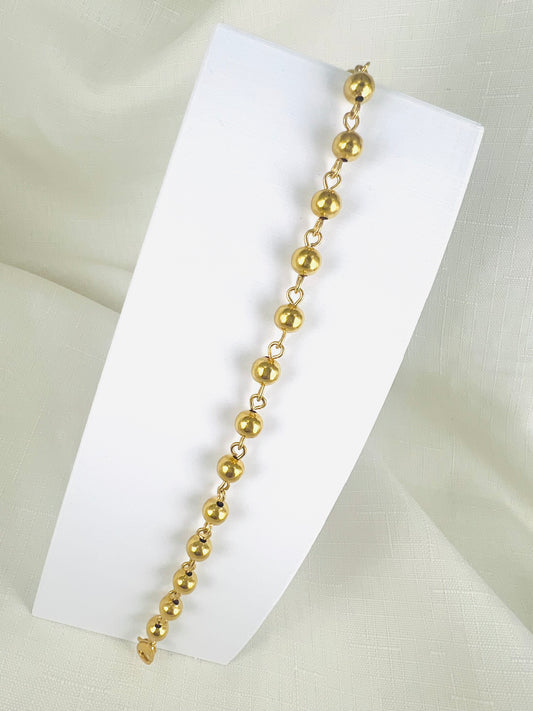 BRACELET GRAINS D'OR