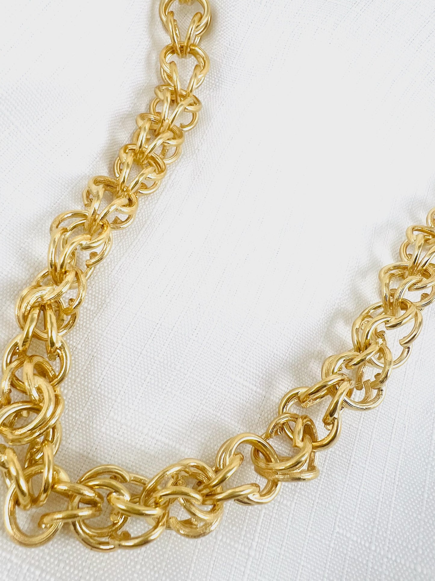 COLLIER MAILLE GROS SIROP 90cm